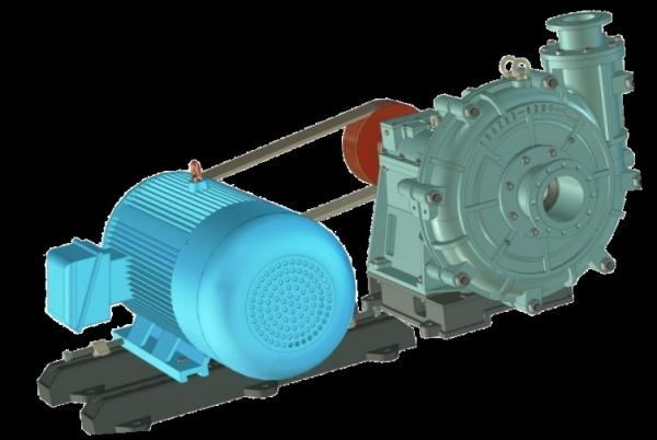 110kw Sewage Slurry Mud Pump
