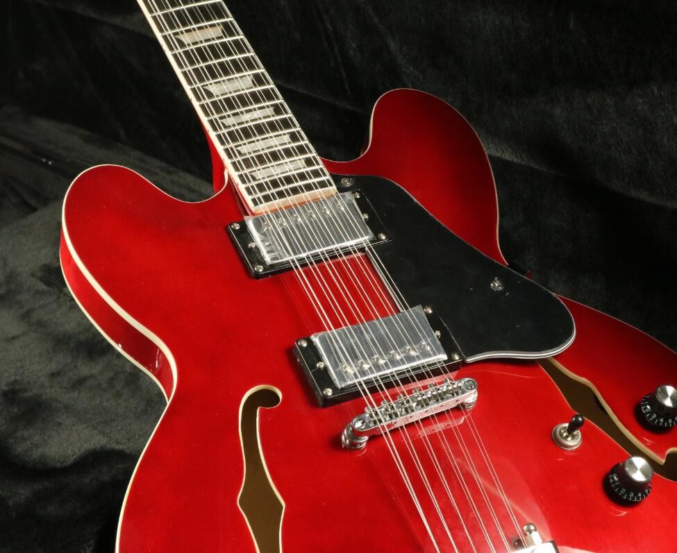Quality hollow body 12 string jazz 335 325 345 electric guitar