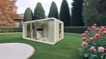 Customized Layout Apple Cabin Office Aluminum Material