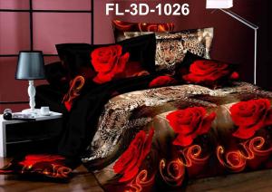Quality 3D Disperse Printed Bedsheet Polyester Sheet Set wholesale