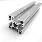 Industrial Aluminum Alloy Profiles 6063-T5 Silver White Alumina Assembly Line