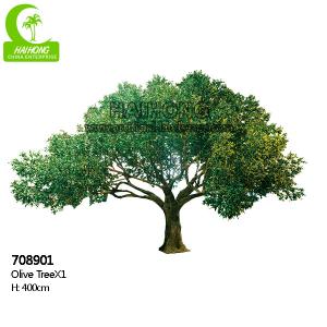 Quality Flame Retardant HAIHONG 400cm Artificial Olive Tree Realistic wholesale