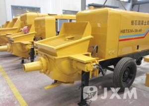 China Large - Scale Concrete Trailer Pump HBTS80-16  Stationary Concrete Pump on sale