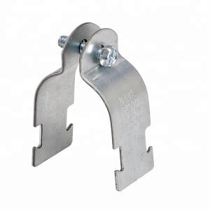 China UL Standard EMT Conduit Fittings Metal Conduit Clamps 1.5mm Thickness on sale