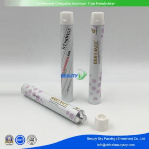 Quality Dia 22mm Colorful Metal Tube Empty Aluminium Tubes for Hair Color cream with plastic lids wholesale