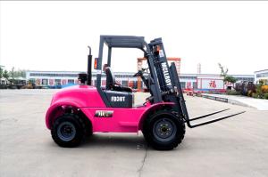 Quality High-performance Interal Combustion Off-road Forklift Truck Total Weight 4900 KG wholesale
