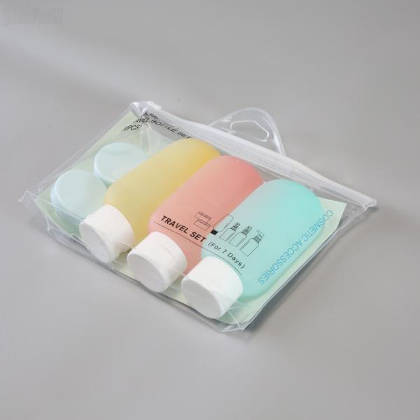 Cheap Travel Toilet Printed PVC Cosmetic Organizer Bags Waterproof Transparent for sale