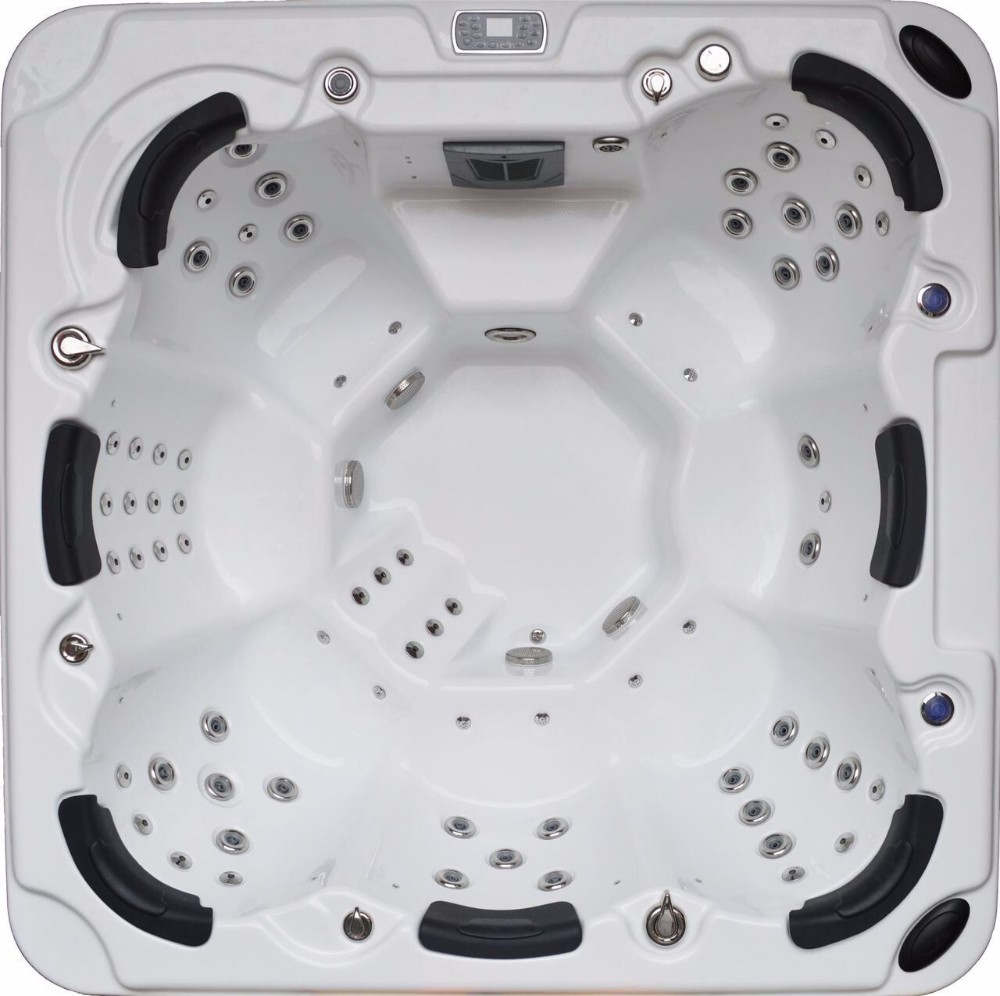 PFDJJ 05 Deluxe Outdoor Whirlpool Tub Balboa Control System Air Jet Massage With TV