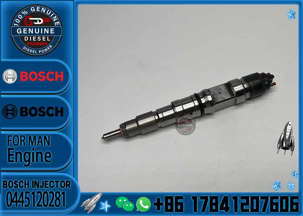 0445120202 High Quality New Diesel Common Rail Fuel Injector 51101006121 0445120202 0445120281