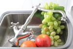 Stainless Steel Gold Copper Restaurant Kitchen Sink Faucet