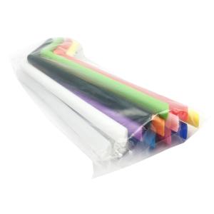 Quality Durable Reusable Chewy Silicone Drinking Straws No Taste Of Metal Customized Color wholesale