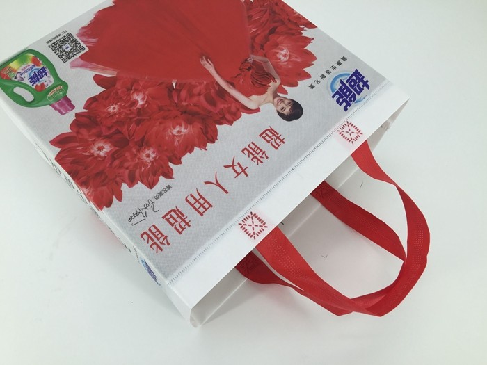 Wholesale Cheap Price Custom Printed Eco Friendly Tote Grocery Shopping Fabric PP Laminated Recyclable Non Woven Bag