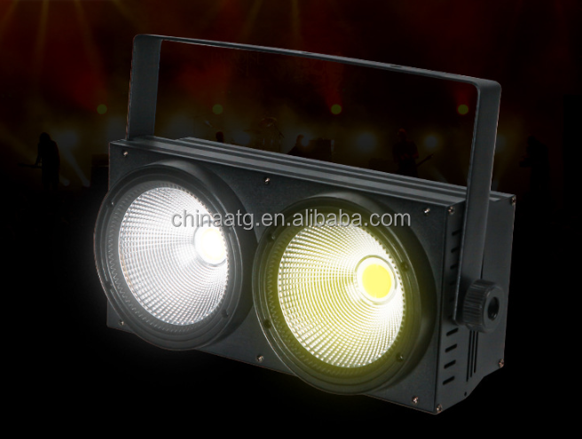 COB200W 2 Eyes Vegetable LED Light Bar IP33 For Stage And Facial Lighting