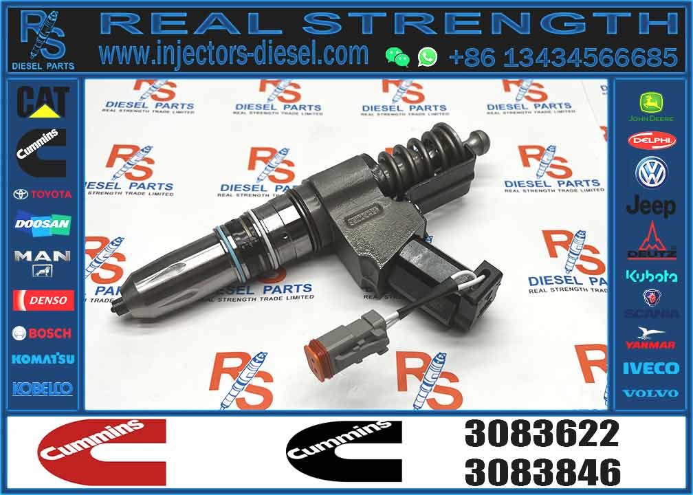 OTTO Excavator Parts N14 Engine Injectors 3411766 3087733 3083846 3095086 Fuel Injector