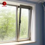 Tilt And Turn Inward Opening Casement Window Aluminum Triple Glazed Low E