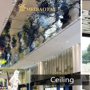 Quality Ss304 201 0.65mm Mirror Water Ripple Sheet Decoration Ceiling,wall wholesale