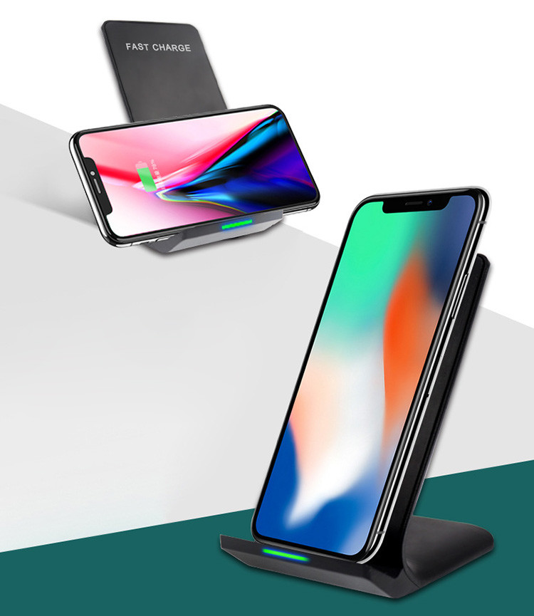 Qi Fast Wireless Charger samsung wireless charging stand Customized promotional Gifts