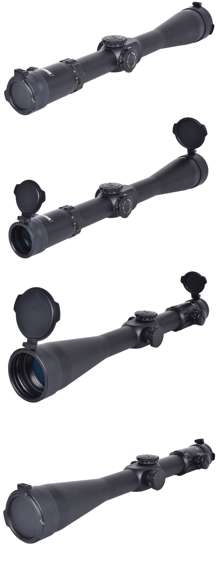 Red and Green Reticle 10-40x56 SF Outdoor Scope for Long Distance Precision Shooting