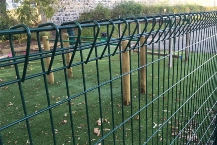 RAL6005 Galvanized 3d Welded Wire Mesh Fence PVC Coated 3d Wire Mesh Panels