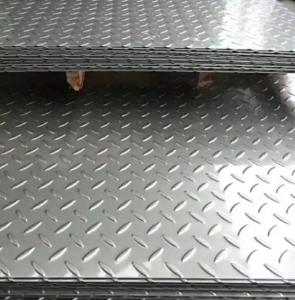 Quality Q195 Q345 A36 Gi Chequered Plate 1.2MM 2.0MM 4.5MM ASTM Boiler Plate Steel wholesale