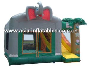 Quality 2012 Best Sale crazy fun indoor or outdoor commercial grade vinyl tarpaulin brand new inflatable castle combo wholesale