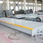 Heavy Duty 120 Ton Electronic Dump Truck Scale Weighbridge Digital Printer