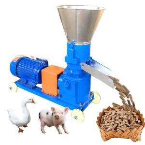 Quality 2mm Feed Grinding Machine Livestock Pellet Machine With Safety Box wholesale