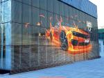 P7.8mm Indoor & Outdoor Transparent LED Display Cost-Effective Glass LED Video
