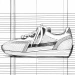 Rubber Outsole Custom Leather Sneakers Anti Slip Four Season