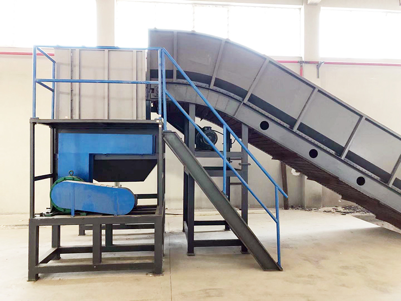PET Bottles Bales Unpacking Machine
