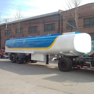 Quality 2 Axles 28000 Liters Gasoline Fuel Trailer Light Duty wholesale