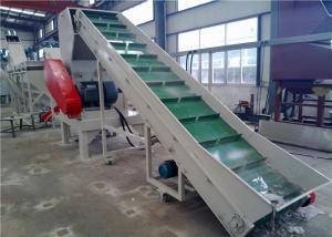 Quality Ss 304 Waste Plastic Film Washing Recycling Machine , Pp Pe Film Washing Line Hot Air Drying wholesale