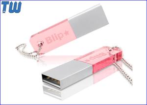 Quality Colorfull Acrylic Cool Slim 64GB Pen Drive Memory Disk Free Ball Chain wholesale