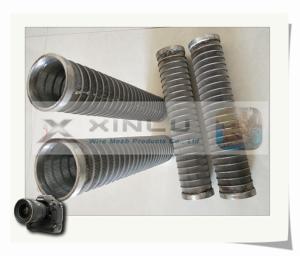 Quality 0.05mm Slot V Wire Screen Pipe No Clogging Wedge Screen Filter 6000mm Length wholesale