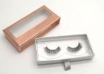 Customized Invisible Band Eyelashes Natural Looking Luxury 100% Mink Fur