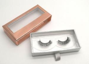 Quality Customized Invisible Band Eyelashes Natural Looking Luxury 100% Mink Fur wholesale