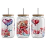 Self Adhesive Cup Wrap Transfers Sticker UV DTF Customizable Heat Resistant