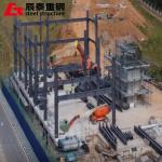Lightweight High Rise Steel Frame Buildings Construction Steel Structure Grid