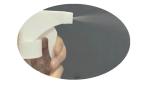 Small 28/410 Plastic Bottle Parts White Trigger Sprayer Sterilizing Water Nozzle