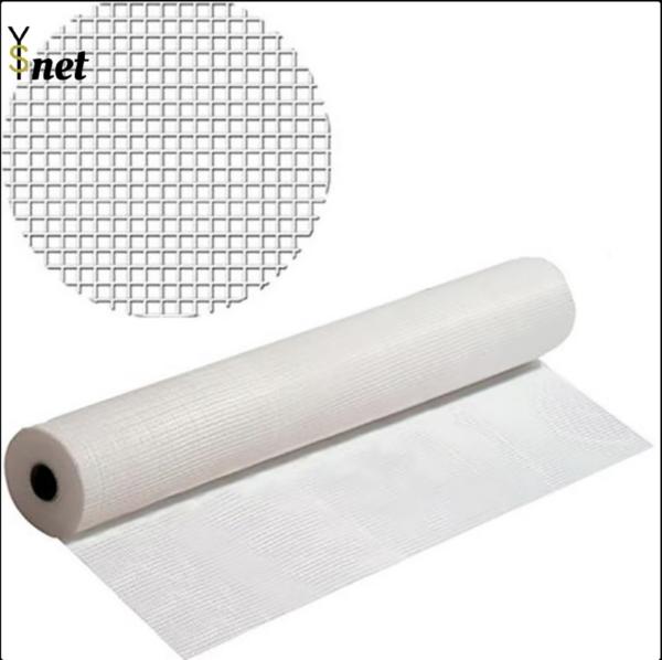 Alkali Resistant Fiberglass Netting Mesh Anti Deformation Waterproofing Fiber