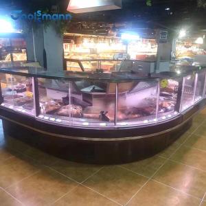 Quality Meat Deli Display Refrigerator Energy Saving Open 259L Supermarket Cases wholesale