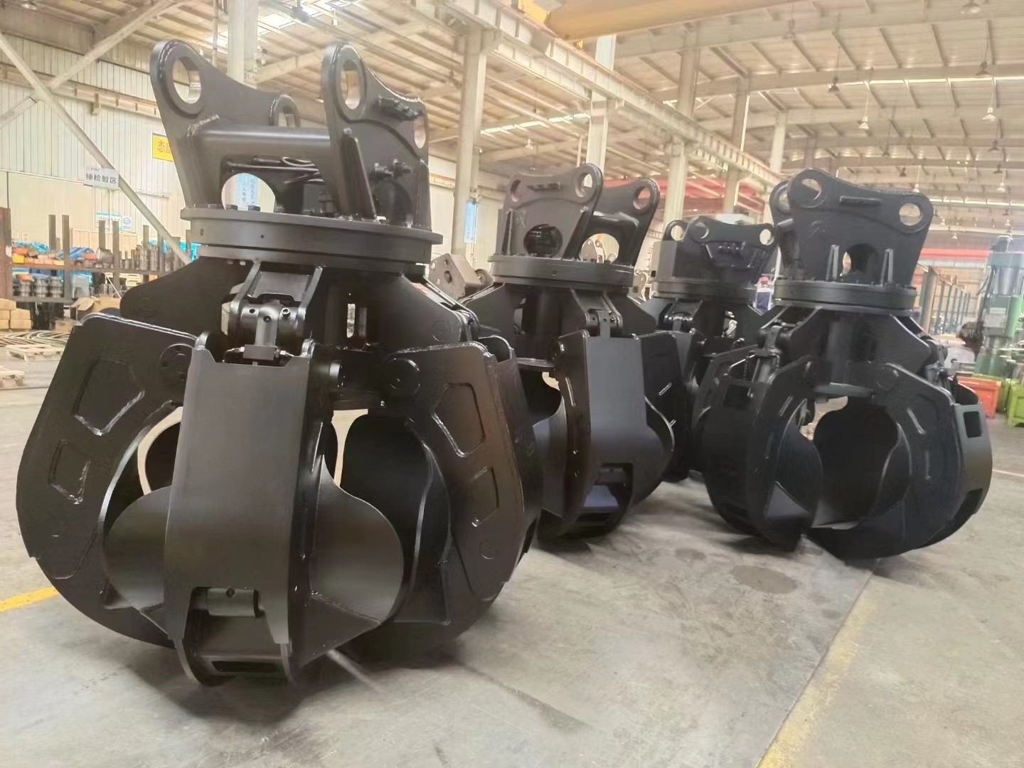 Q355B Rotary Orange Peel Grab Excavator Grabber