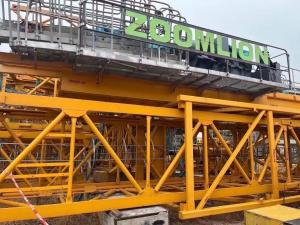 Quality Zoomlion 8020-16 Used Tower Crane in Original Condition in 2021 Provide 7-20 Working Days wholesale