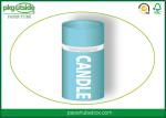 Recyclable Round Candle Packaging Boxes Paper Tube Packaging Can Durable