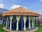 Hotel Roofing Solution Anti-UV Synthetic Palm Leaves Roof Thatch with Nylon