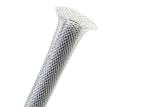 Flexible Nylon Expandable Braided Sleeving , Nylon Braided Cable Wrap