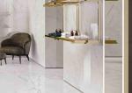 Durable Marble Look Porcelain Floor Tile Heat Insulation 300x300 Mm