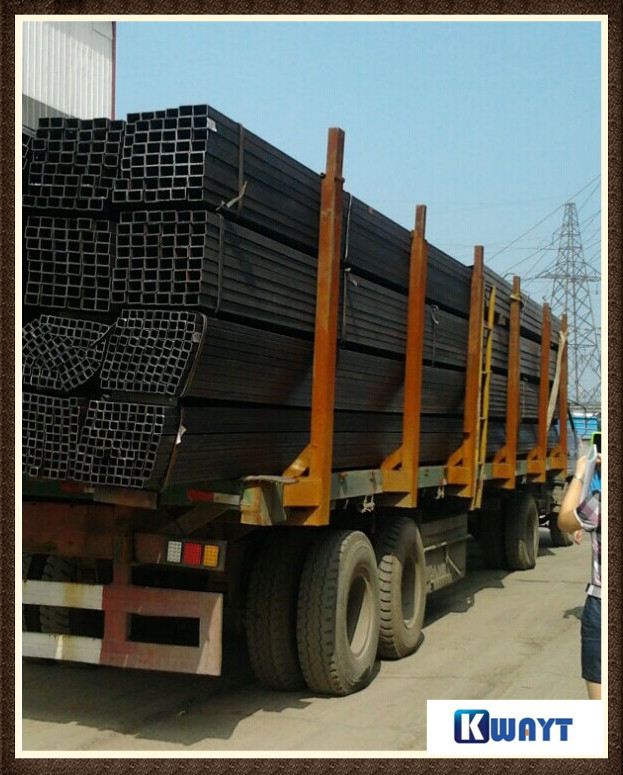 welded black annealing steel pipe/tube/square steel pipe