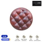 330mm Diameter 75mm Thickness Chair Cushion Pad For Hair Salon PU Bar Chair
