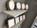 6 Watt Recessed LED Slim Panel Light Aluminum 50,000 hours 4000K 80RA 500LM 3